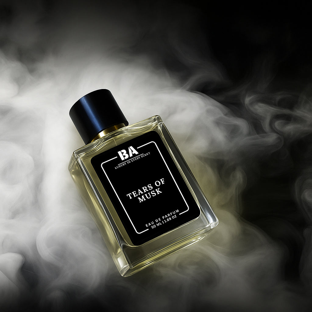 Bella Aroma Tears of Musk Eau de Parfum 50ml – Elegant unisex fragrance with sensual musk and luxurious long-lasting scent
